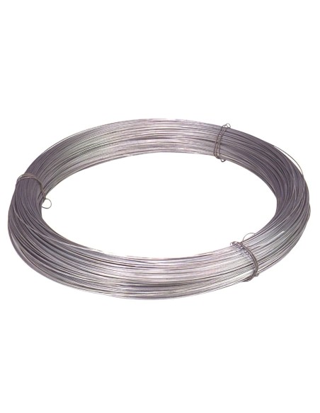 Alambre Galvanizado Rollo  5 kg. Nº15 - 2,4 mm.