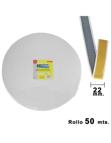 Cinta Persiana Wolfpack Bicolor 22 mm. Rollo 50...