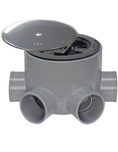 Bote Sifonico PVC T 85 A 110  50-40 Altura 85...