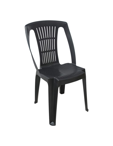 Silla Resina Monobloc Stella Sin Brazos Stella Antracita