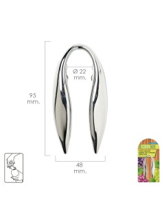 Cortacapsulas Botella Vino Cromado Doble Hoja