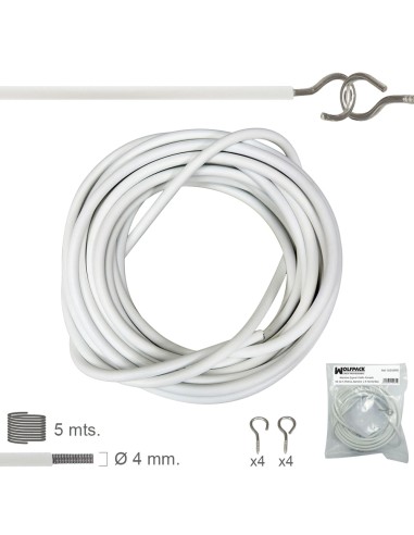 Gusanillo Espiral Visillo Forrado Kit de 5...