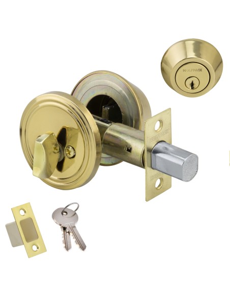 Cerrojo WOLFPACK con maneta picaporte regulable 60/70mm 03014900