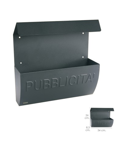 Cesta Publicidad con Tejado 340 x 260 x 83 mm.