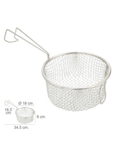 Cesta freir ORYX acero inoxidable con mango D-18cm 05072115