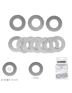 Adaptadores / Reductores Disco Corte Madera Ø 30 a Ø 16...