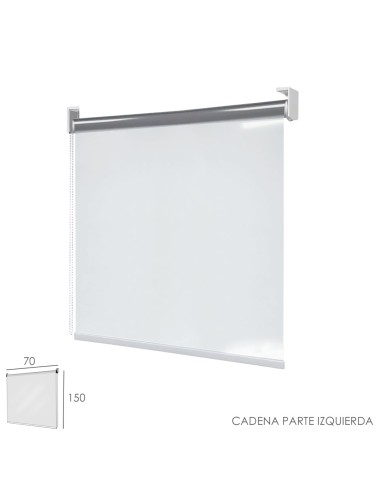 Mampara Cortina Enrollable PVC Transparente,...