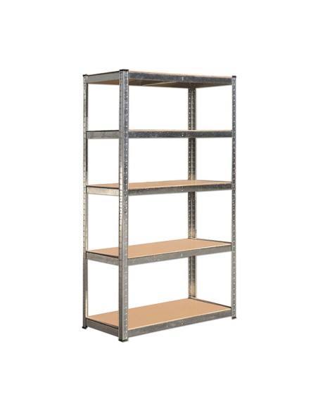 Modulo Estanteria Montaje Rápido Sin Tornillos 90x40x180 cm. (5 Bateas)