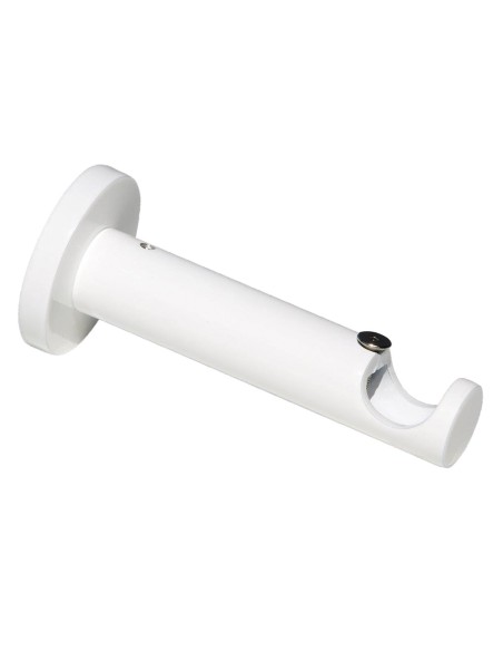 Soporte Zirconio Central Para Barras Ø 20 mm. Acabado Blanco