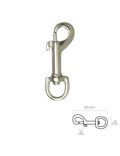 Mosqueton Muelle               5/8"