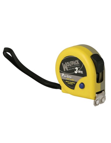 Flexometro Magnético Amarillo Con Freno  3...