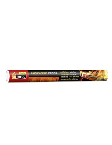 Deshollinador estufas/chimeneas FLOWER Ok Fuego cartucho 175gr 50252