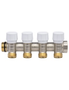 Colector calefaccion PINTOSSI+C art.461  3/4" 4 salidas...