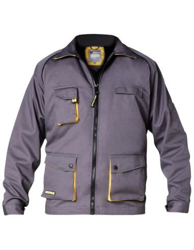 Chaqueta trabajo WOLFPACK gris/amarillo T.48/50 M 15017000