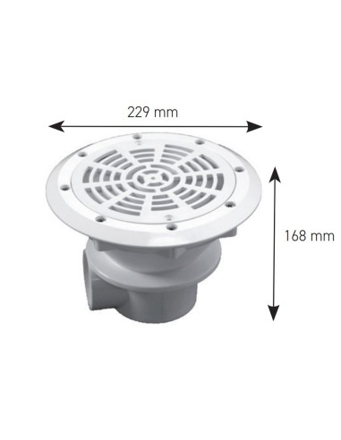 Sumidero piscina liner EMAUX circular mod...