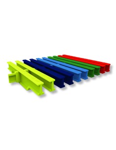 Rejilla rebosadero piscina HW transversal 245x22mm blanca... 2