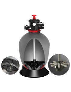 Filtro piscina HW Teide 600mm 14.6m3/h c/valvula top... 2