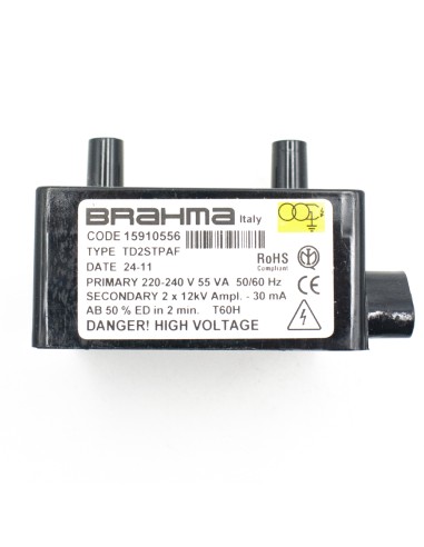 Transformador quemador BRAHMA TD2STPAF 220/240...