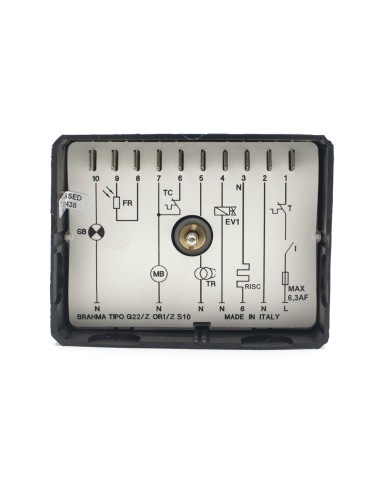 Centralita quemador BRAHMA G22/Z TV 10s TS 10s...
