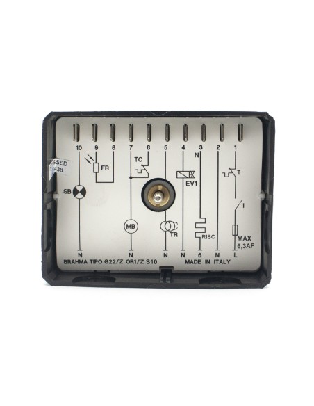 Centralita quemador BRAHMA G22/Z TV 10s TS 10s 18048102