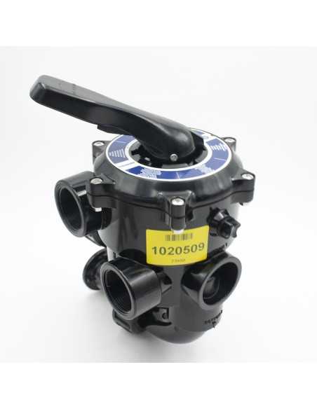 Valvula selectora filtro piscina ASTRAL lateral 1½" Classic Plus con enlaces 73950