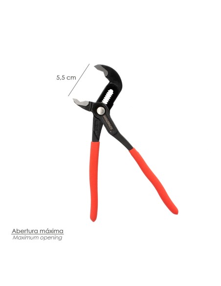 Tenazas apertura multiple WOLFPACK pico loro c/bloqueo 250mm 02010100