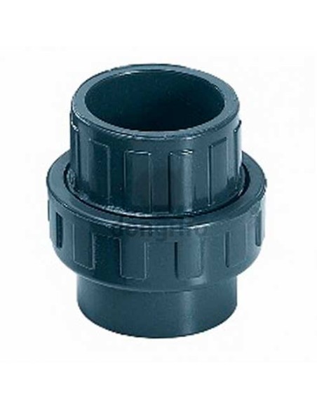 Enlace 3 piezas PVC PRESION H-H 40 mm p/encolar