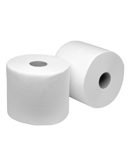 Bobina industrial papel secamanos 2 capas MAURER 650 servicios (pack 2 rollos ) 02670090
