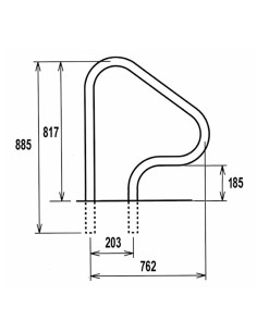 Barandilla piscina FLEXINOX mod. FX-04 inox AISI316... 2