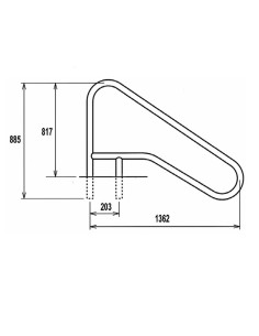 Barandilla piscina FLEXINOX mod. FX-02 inox AISI316... 2