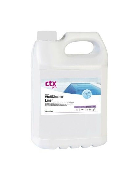 Limpiador vaso piscina   5lt CTX WallCleaner Liner fibra/liner 07882 (CTX 53)
