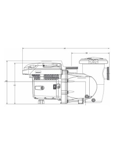 Bomba piscina PENTAIR IntelliFlo3 VSF 1.5cv mf 24m3/h... 2