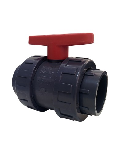 Valvula bola PVC-U H-H   63mm PN10 KRIPSOL...