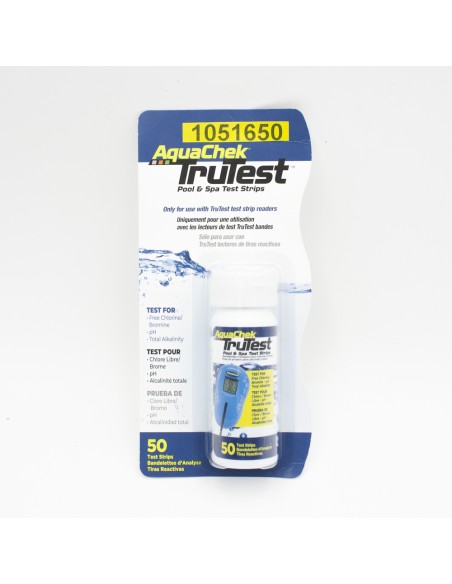 Reactivo analizador agua piscina AQUACHEK Trutest 512082 tiras