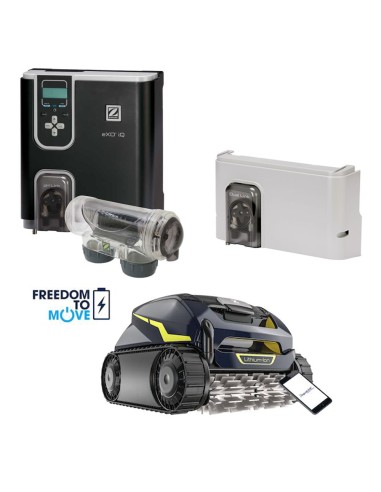 Pack electrolisis + control PH + limpiafondos