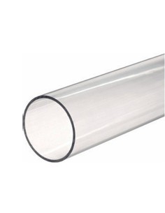 Tubo PVC-GLASS transparente D.110mm largo 2mt