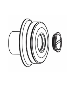 Boquilla aspiracion piscina HAYWARD limpiafondos D.50mm... 2