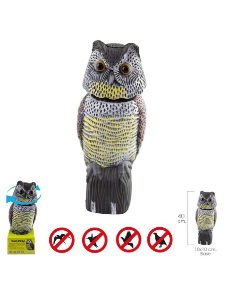 Buho ahuyenta SARTURNIA para pajaros y aves 05120300