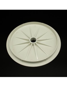 Tapa skimmer piscina KRIPSOL circular RSKI0001.00R blanca 2