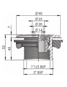 Boquilla piscina prefabricada impulsion ASTRAL multiflow... 2
