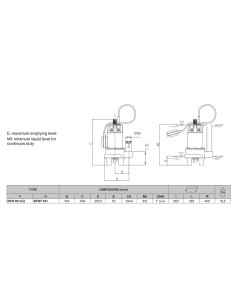 Bomba achique PENTAX DTR101G 1.2kw mf trituradora... 2