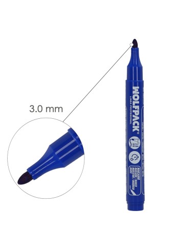 Rotulador permanente WOLFPACK Profesional color...