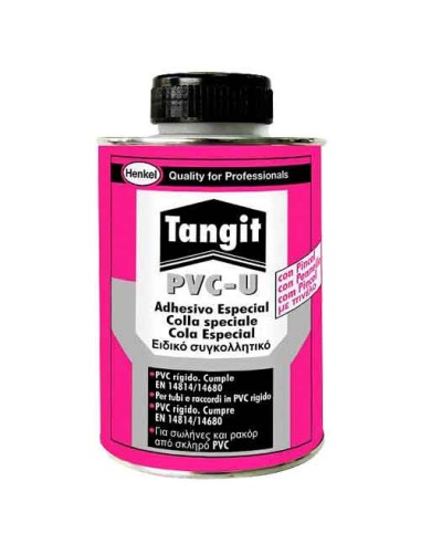 Pegamento PVC-U TANGIT 500ml con pincel + 100gr...