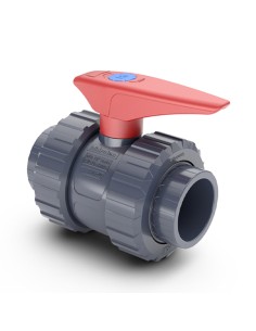 Valvula bola PVC-U H-H   75mm PN10 HIDROTEN Basic 1011080...