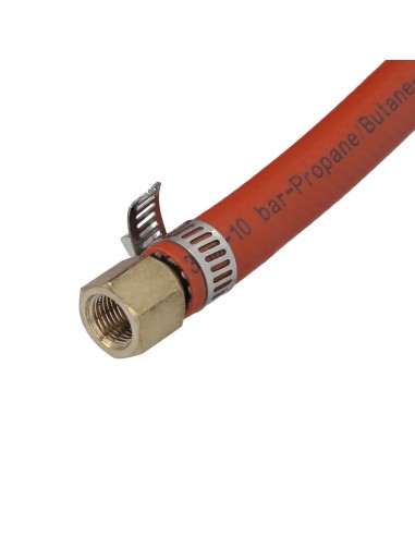 Manguera con racores para soplete WOLFPACK...