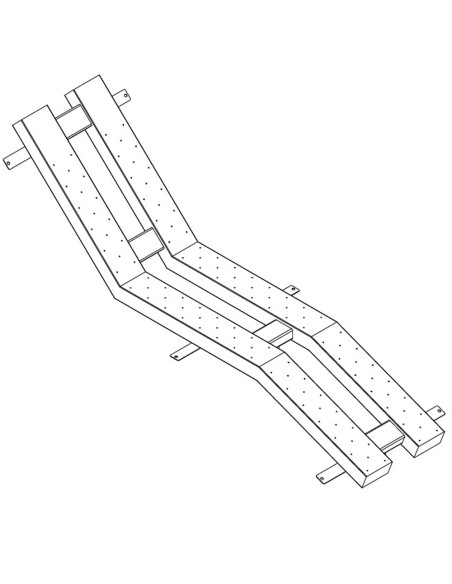 Cama hidromasaje AQA liner mod doble AISI316L 120.4L calidad marina
