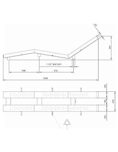 Cama hidromasaje ASTRAL liner mod doble...