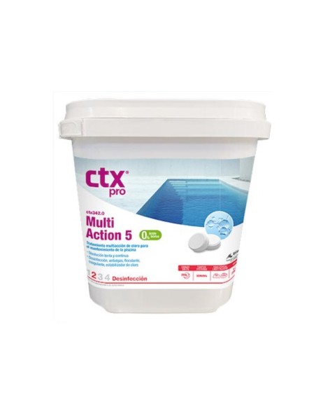 Cloro tabletas CTX Triplex-250 75148 especial liner y poliester (CTX 342.0)