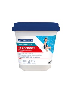 Cloro tabletas ASTRAL 10 acciones 5kg T-250gr antical...