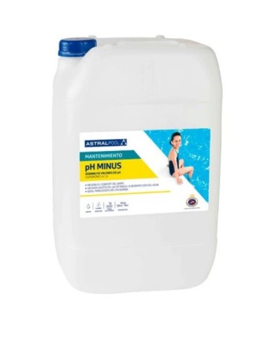 Reductor PH liquido 20lt sulfurico ASTRAL 73674...